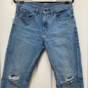 Levis 505 Straight Leg Jeans Petite Length